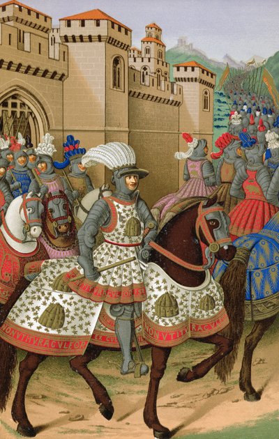 Louis XII Leaving Alexandria on the 24th of April 1507, to Chastise the City of Genoa by Jean Marot